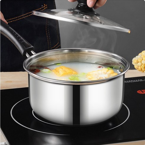 인덕션 스텐냄비 취사도구 3종세트, 혼합색상, 프라이팬 22cm+편수16cm+전골 20cm
