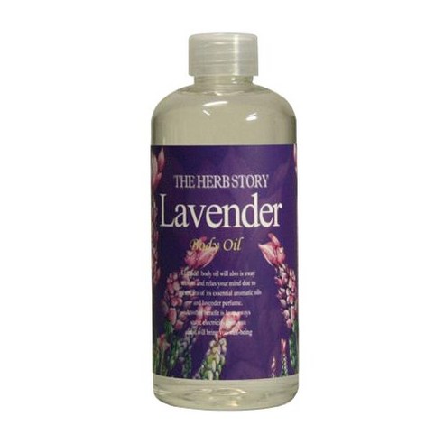 더허브스토리 바디오일 라벤더, 300ml, 1개