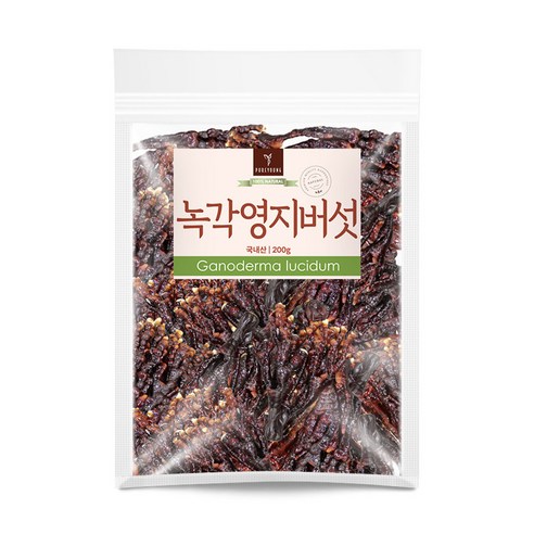 퓨어영 녹각영지버섯 200g 국내산, 1개