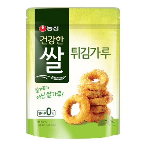 농심 건강한 쌀 튀김가루 450g, 1개