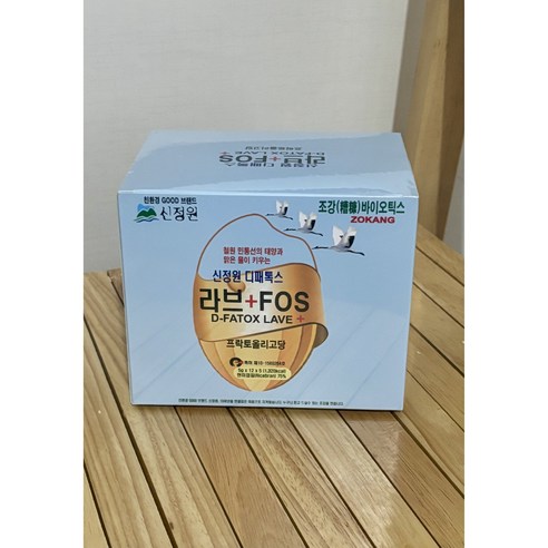 조강식품 라브101 플러스 FOS (60포) 라이스브랜 디패톡스 신정원 프락토올리고당함유 철원평야생산, 60회분, 5g, 60개