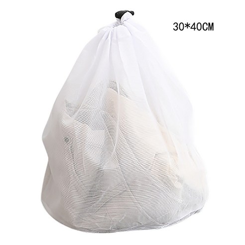 Drawstring 세탁 세탁 가방 의류 Foldable 보호 그물 필터 속옷 브래지어 양말 속옷 세탁기 의류, B1