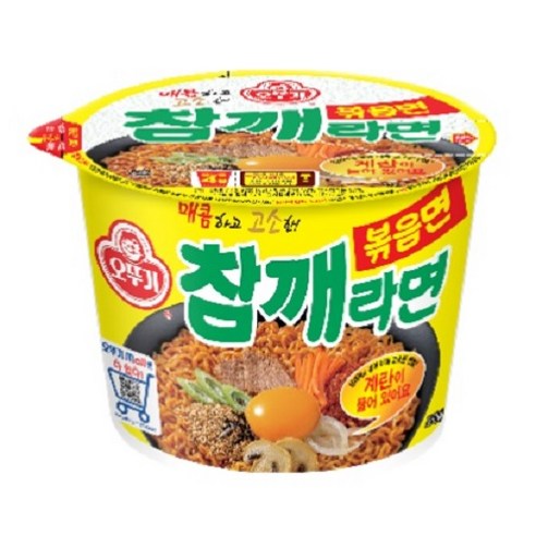 오뚜기 참깨라면 볶음면 110g, 6개