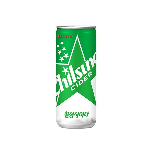롯데 칠성사이다 캔, 190ml, 15개