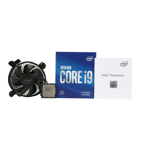 12100f 박스 병행상품 인텔 코어10세대 i9-10900F CPU (코멧레이크 LGA1200 쿨러포함), 1개, 선택하세요 Best Top5