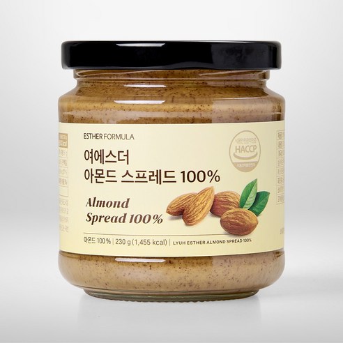 고소함이 가득한 건강한 선택, 여에스더 아몬드 스프레드 100%
