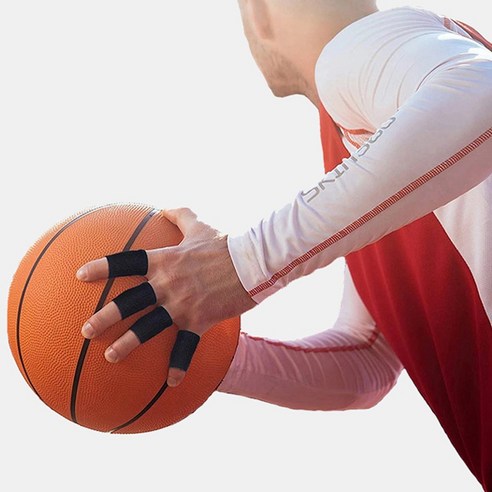 손가락아대 DY컴퍼니 다용도 손가락 고정 압박 밴드 10P 신축성 좋은 골프 농구 운동 핑거 아대, 그레이, 10개 Best Top5