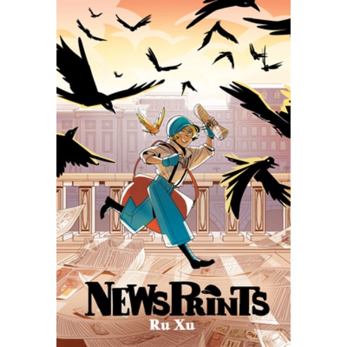 (영문도서) Newsprints: A Graphic Novel (Newsprints #1) Hardcover, Graphix, English, 9780545803113