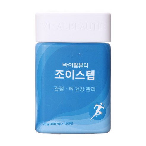 바이탈뷰티 조이스텝48g(400mgx120정), 1개, 120개 아모레바이탈뷰티 바이탈뷰티 조이스텝48g(400mgx120정), 1개, 120개 아모레바이탈뷰티