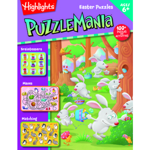 Easter Puzzles Paperback, Highlights Press, English, 9781629797007