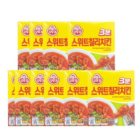 <올따옴> 오뚜기 3분 스위트치킨 150g x 10입, 10개