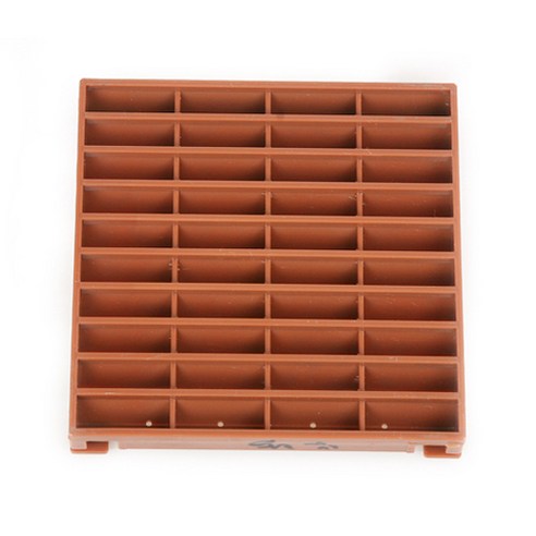 동성 팬코일유니트 토출그릴 스위치커버, 연밤색140*140mm, 1개