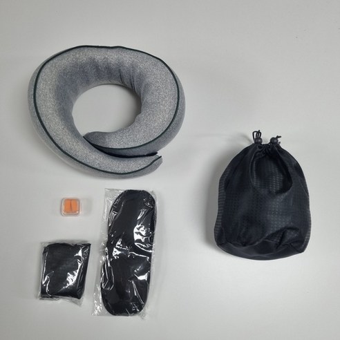 편안하고 지지력 있는 수면을 위한 리빙미미 여행용 목베개