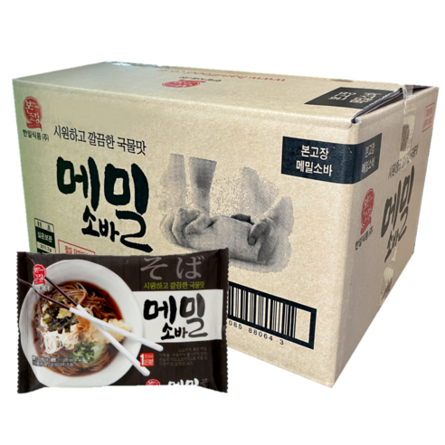 한일본고장 메밀 소바, 211.7g, 24개