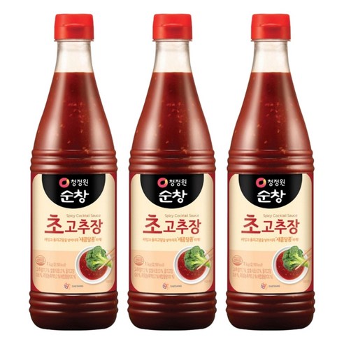 청정원 순창 초고추장, 1kg, 3개