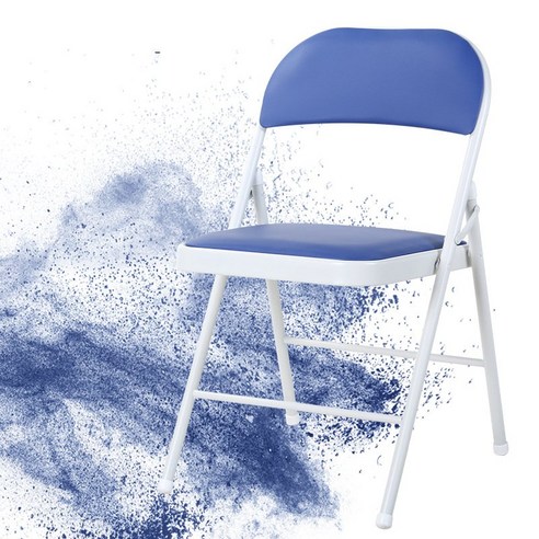 가팡 철제 의자 IYNA027 블루, 08번