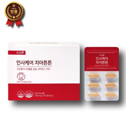 길 인사 이가 성분 튼튼한 치아건강을 원하는분 1개월분, 60정, 1개