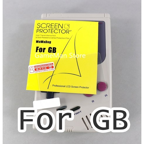 6 개/몫 GBA GBC GBP 용 LCD 화면 보호 필름 용 컬러 게임 콘솔 보호기, 06 FOR GBM