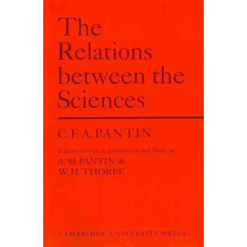 Relations Between Sciences, Cambridge University Press