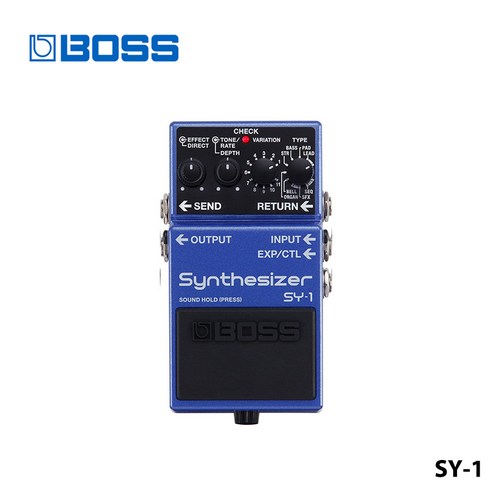 BOSS SY-1 기타 신디사이저 기타 페달 SY 1, Bass