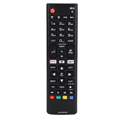 노 브랜드 LG 스마트 TV HD TV Full LED 및 리모컨 버튼용 AKB75095308 43UJ6309, 원격