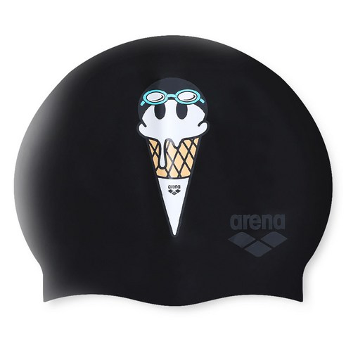 아레나 아이스크림 실리콘 수모 A4AC1AC15, BLACK(A4AC1AC15BLK000), 1개