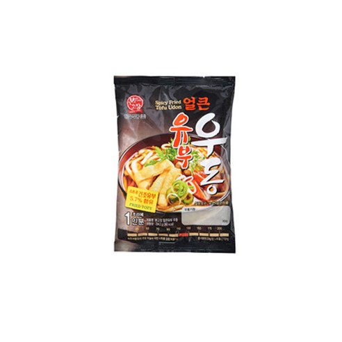 삼둥이수산 본고장 얼큰 유부 우동 234.2g 10개
