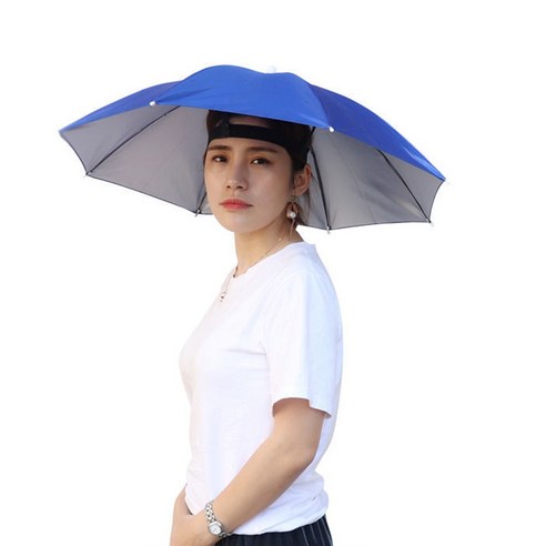 5월star 낚시용 머리에 쓰는 모자 우산