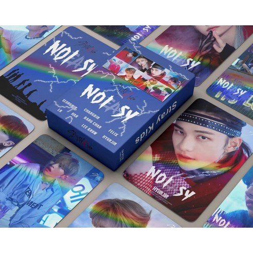 스트레이키즈 포카 포토카드 1박스(55장) 16종, 07.[홀로그램]NO EASY