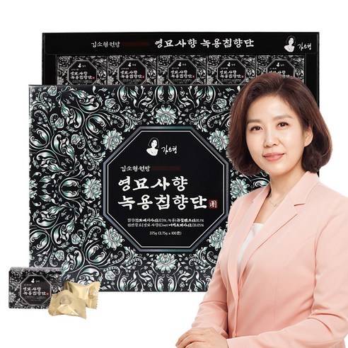 김소형원방 영묘사향녹용침향단 침향23% 3.75*100환 1박스, 120g, 1개