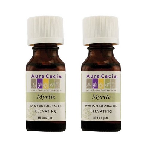 아우라카시아 에센셜 오일 엘리베이팅 머틀, 15ml, 2개