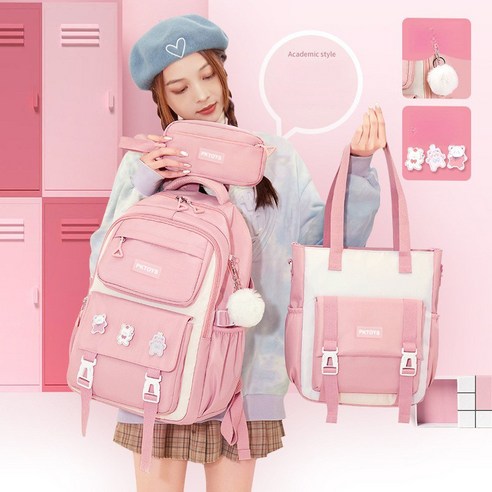가볍고 튼튼하며 아이가 좋아하는 디자인, PKTOYS 책가방 세트로 신학기 설렘을 선물하세요!