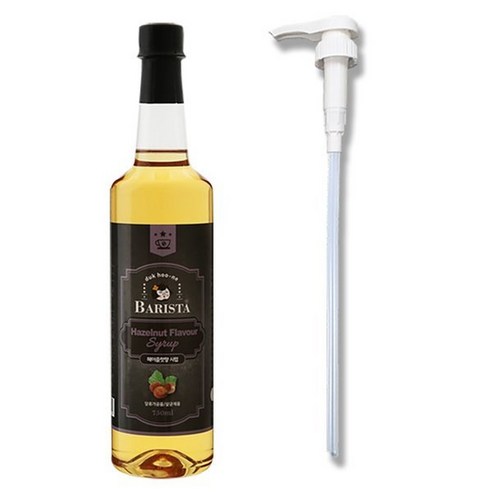 매일 아침, 카페 문턱 넘지 않고 누리는 나만의 헤이즐넛 라떼, 덕후네 바리스타 커피시럽 덕후의늪