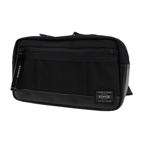 요시다가방 포터 703-07972 히트 웨이스트백 PORTER HEAT WAIST BAG 블랙