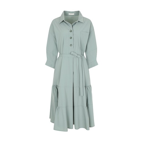 [백화점매장 정품출고] JJ지고트 턱 디테일 티어드 원피스GM4P0OP45