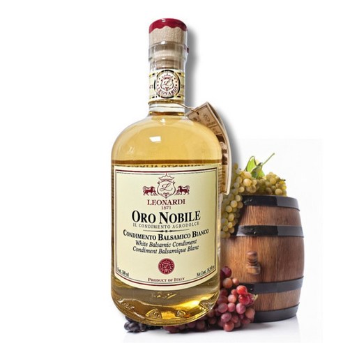 미식가를 사로잡는 황홀한 맛, 레오나르디 오로 노빌레 화이트 발사믹 콘디멘토 레오나르디화이트발사믹