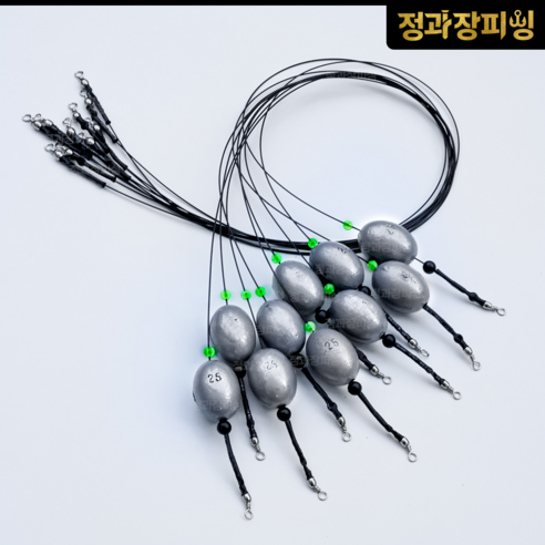 섬세한 손길로 완성하는 나만의 낚시, 원투 채비 자작 감성돔 & 장어 낚시 채비