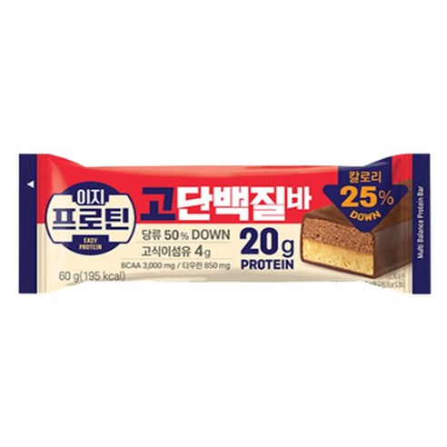 이지프로틴 고단백질바60g X24개 (개당195kcal), 24개, 60g