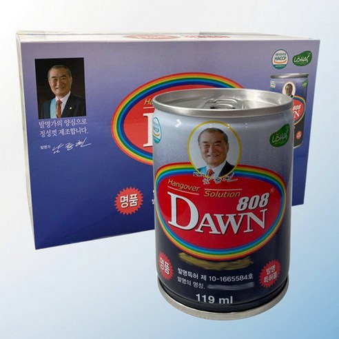 그래미 여명808 119ml / 송별회 송년회 술자리 음주전후음료, 119ml, 10개 개당 용량 × 총 수량, 119ml × 10개 섬네일