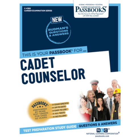 Cadet Counselor Volume 4389 Paperback, Passbooks, English, 9781731843890