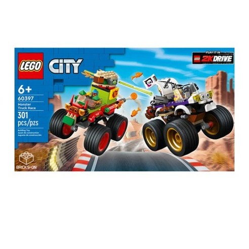 레고 시티 몬스터 트럭 레이스팩 60397, 혼합색상, 1개