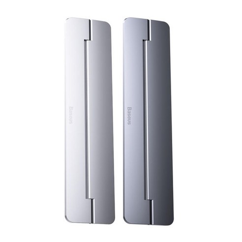 2 금속 접이식 노트북 스탠드 라이저 냉각 브래킷 경량 세트, 227x50mm, 설명한대로, 알루미늄 합금