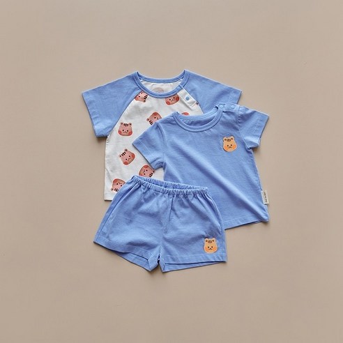 우리 아기 첫 여름, 뭘 입혀야 할까? 돗투돗 반팔 세트 솔직 후기 돗투돗