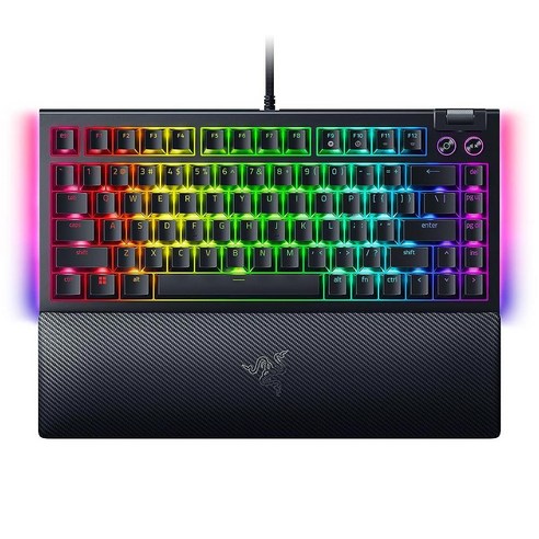 [정품]Razer 블랙위도우 V4 75% 기계식 게이밍 키보드 블랙143237