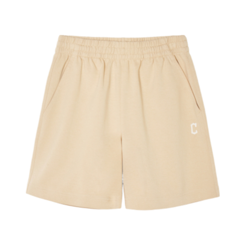MLB 베이직 스몰로고 5부 반바지 CLE (L.Beige)148218