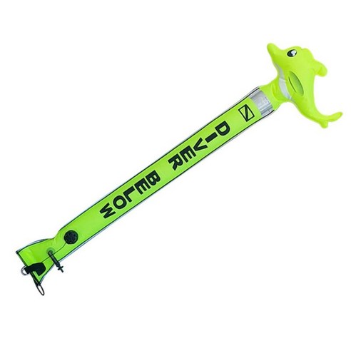 데코 부표 다이빙 안전 부표 다이빙 부표, Fluo Yellow 5FT, {"수건소재":"나일론"}