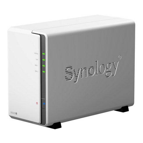 시놀로지 디스크 스테이션 2Bay NAS DS220J 하드미포함 국내 정품, DS220J + 아이언울프 8TB x 2