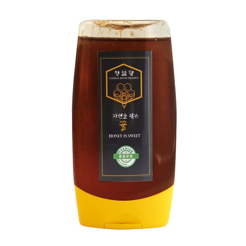 청밀당 베트남 천연 꿀 5종 거꾸로 튜브, 커피, 1개, 500g
