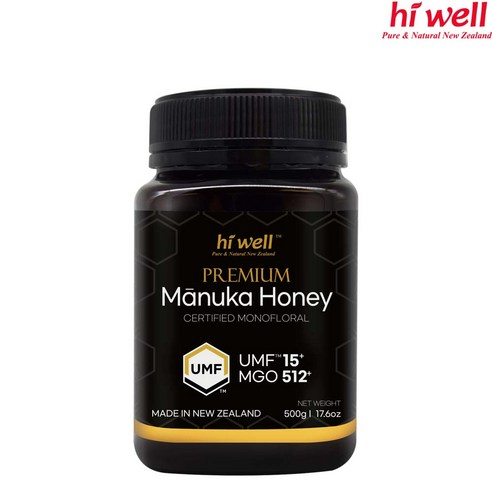 하이웰 뉴질랜드산 UMF15 마누카꿀 500g 1박스, 맛있는꿀 마누카꿀umf