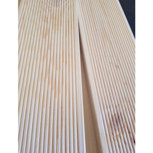 무방부 레드파인데크재 21X120X3600mm 구조재 계단재 목재 각재 데크제 화분DIY, 1개